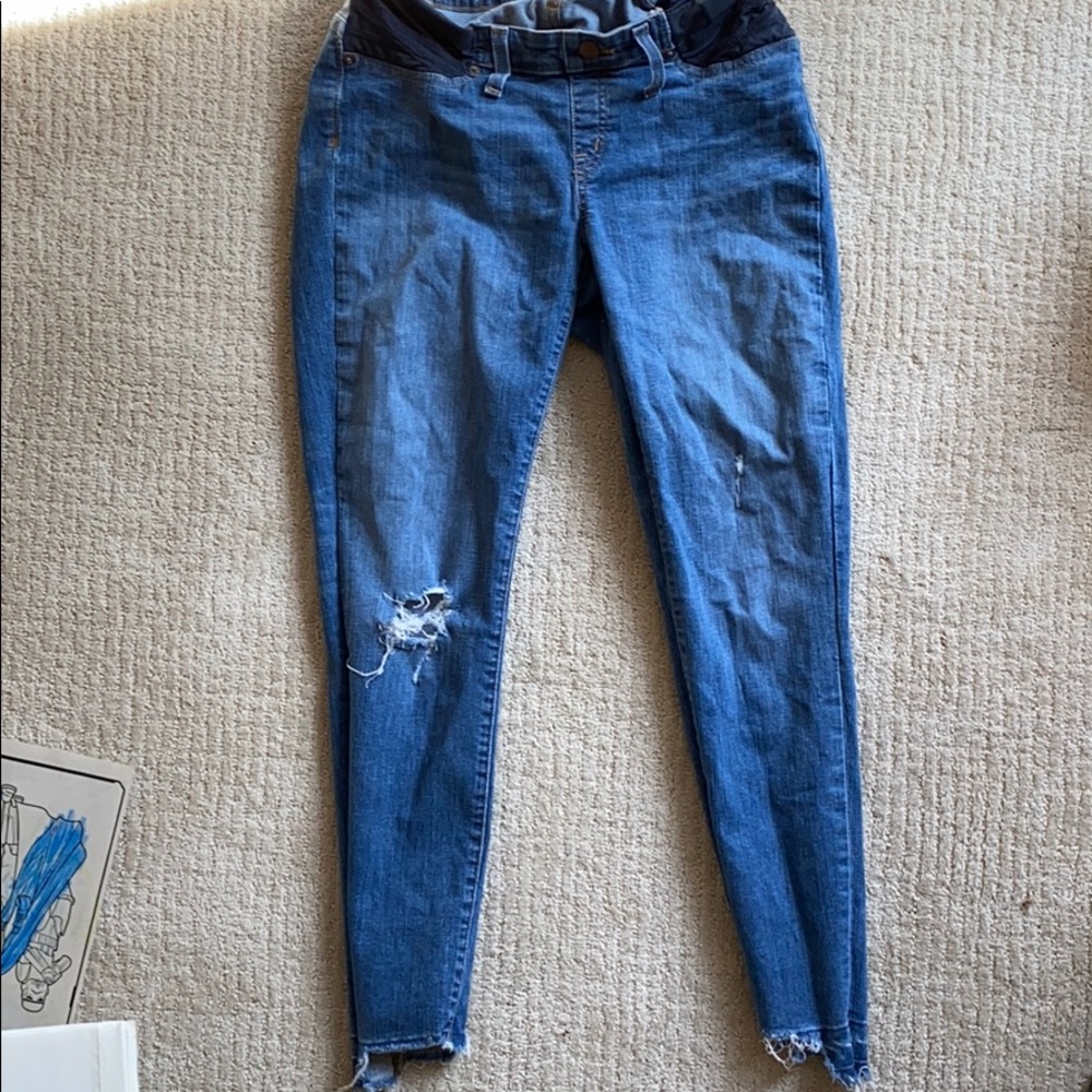 Madewell maternity jeans